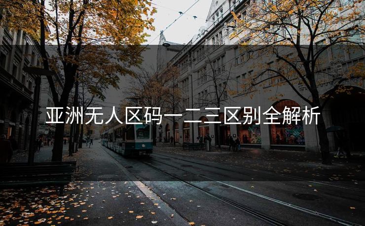 亚洲无人区码一二三区别全解析